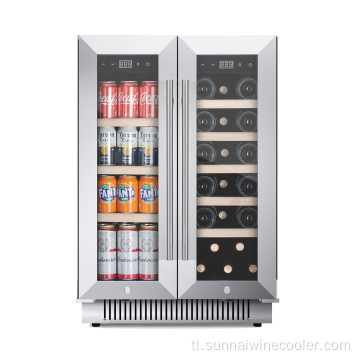 Alak at inumin coolers compressor glass door refrigerator